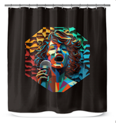 Rock & Roll Revival Shower Curtain